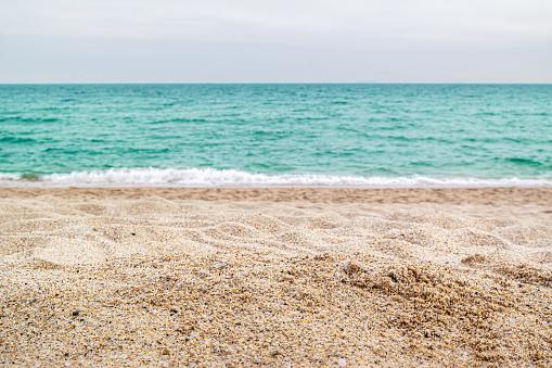 I filmed the sand and sea of Haeundae Beach in Busan, South Korea