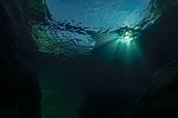 incidencia de luz en el río - incidence fotografías e imágenes de stock