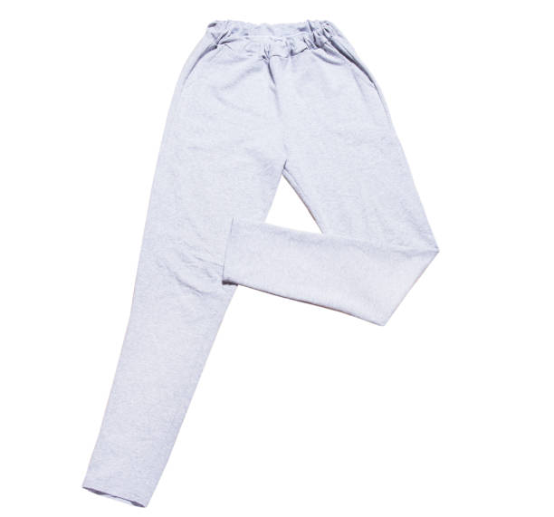 istock Light gray sport sweatpants mockup isolated white background copy-space 1290313602