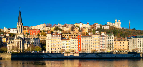 istock Famous cityscape of Lyon 1290319322