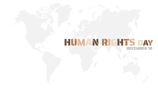 Human Rights Number 10 December 10 Human Rights Vector Design Stock Illustration - Download ...