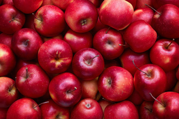 istock Full Frame Shot Of Red Apples 1290335920