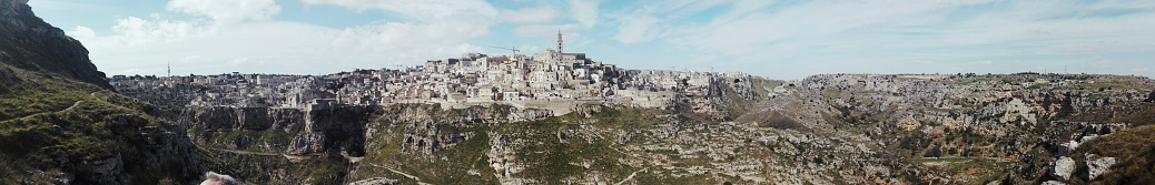 View of the Mountains during the day.