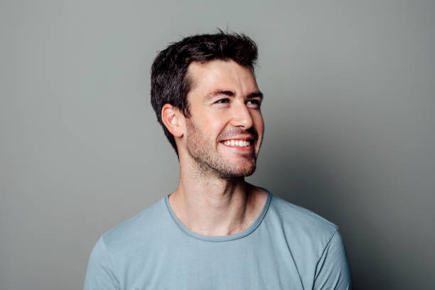 A Portrait of a Happy Young Man
