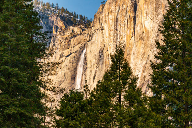 istock Waterfall named Yosemite Falls in Yosemite National Park 1290347773