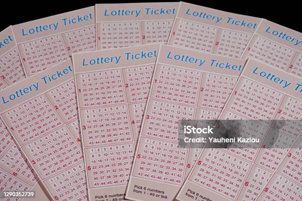 Lottery Tickets Stock Photo - Download Image Now - Lottery Ticket, Lottery, Bingo