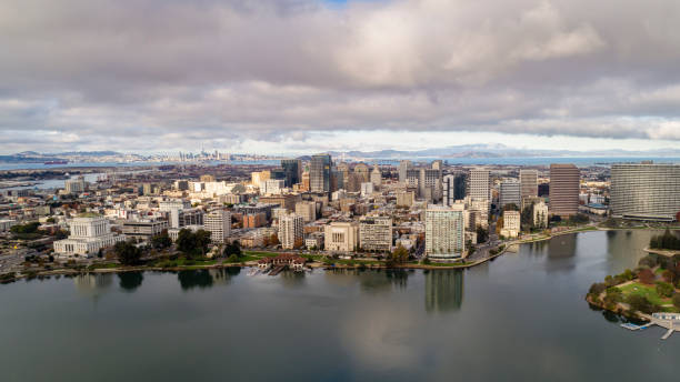 istock Downtown Oakland and Lake Merritt 1290354377