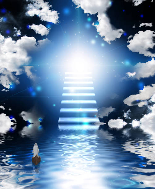 istock Stairway to heaven 1290370581