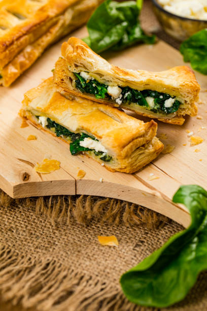 istock Puff Pastry Filled with Spinach and Ricotta Cheese 1290399792