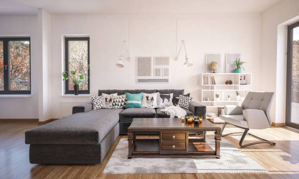istock Home  interior living room 1290413983