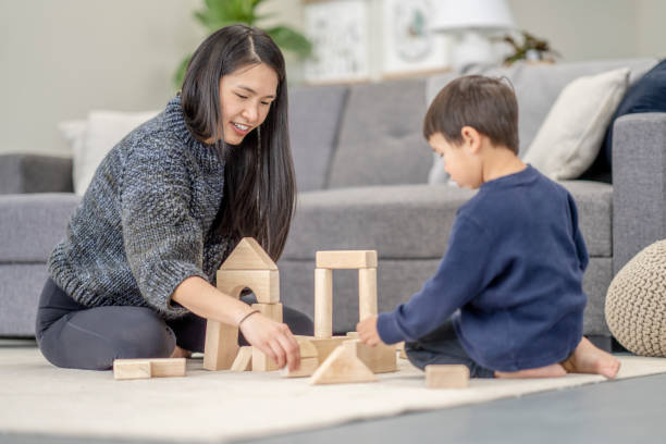 istock Mother and son enjoying family time 1290438108