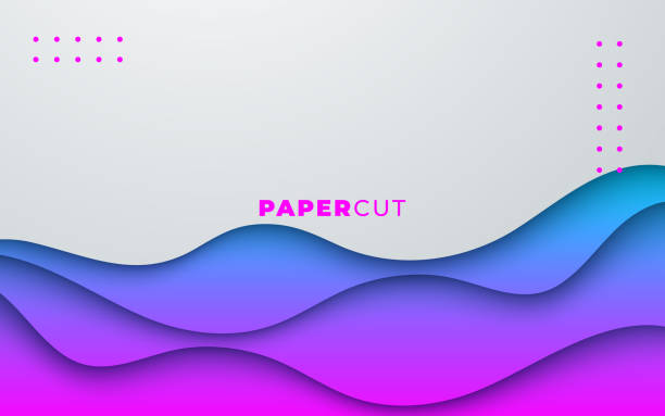 Deep Papper Cut 640+ Deep Water Background Paper Cut Stock Illustrations, Royalty-Free ...