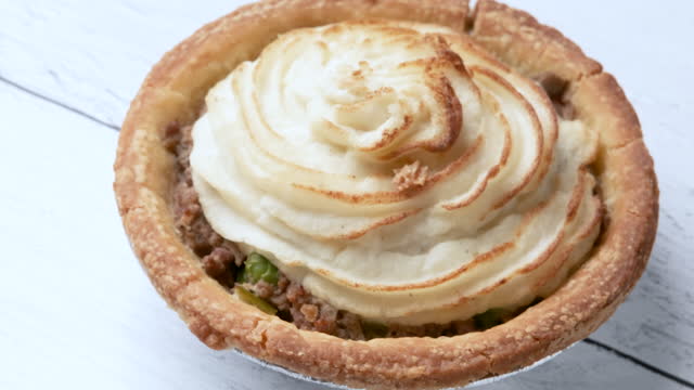Shepherd's pie from above