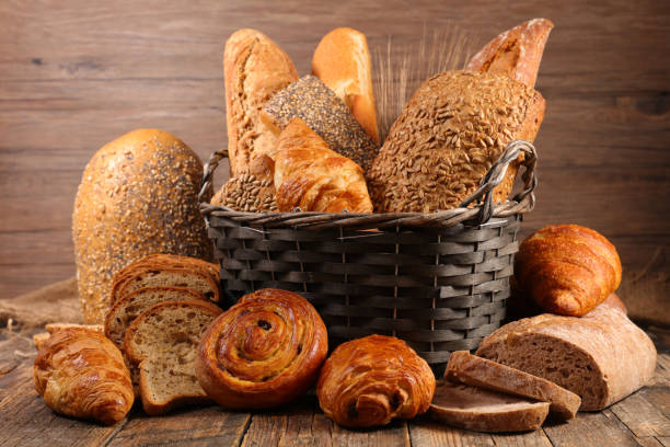 istock assorted of bread and croissant 1290444783