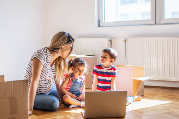 istock Family moving into new home 1290472576