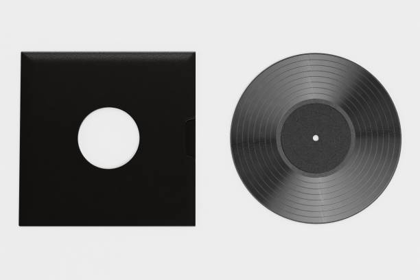 istock Realistic 3D Render of Vinyl Record 1290475791