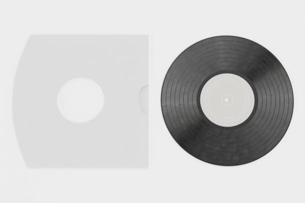 istock Realistic 3D Render of Vinyl Record 1290477750