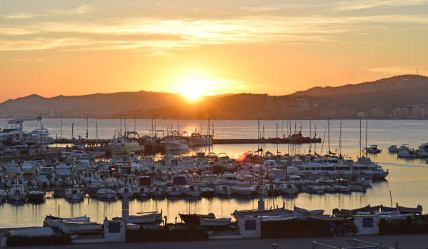istock Sunset in Palamos, Girona Catalonia Spain 1290483931