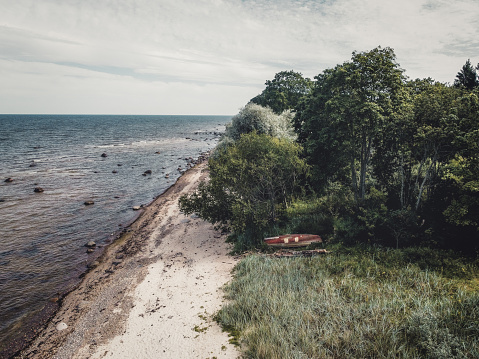 Baltic sea shore near Kaltene, Latvia