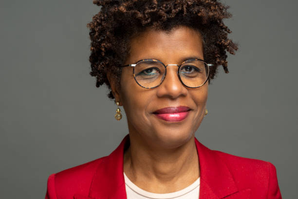 istock Stylish black woman portrait 1290508657
