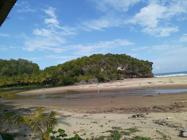 istock The clear sky on the south coast of Pacitan, East Java 1290532508