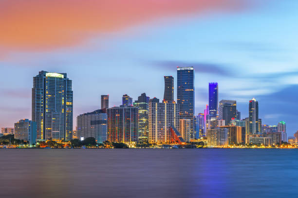 istock Miami, Florida, USA Downtown Skyline on the Water 1290538716