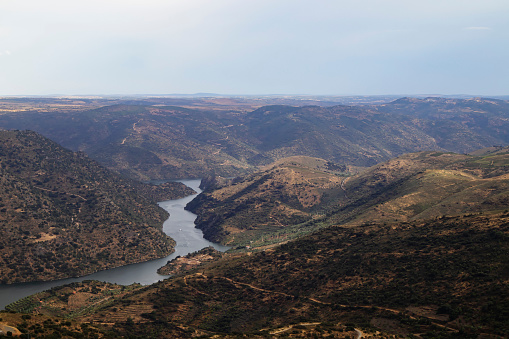 A view of kestel barrage from hill