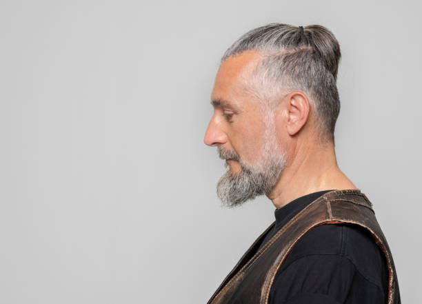 istock Profile of mature man 1290545503