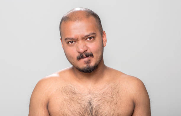 istock Portrait of angry man 1290546598
