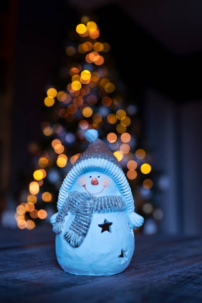 istock Cute little snowman decoration 1290549017