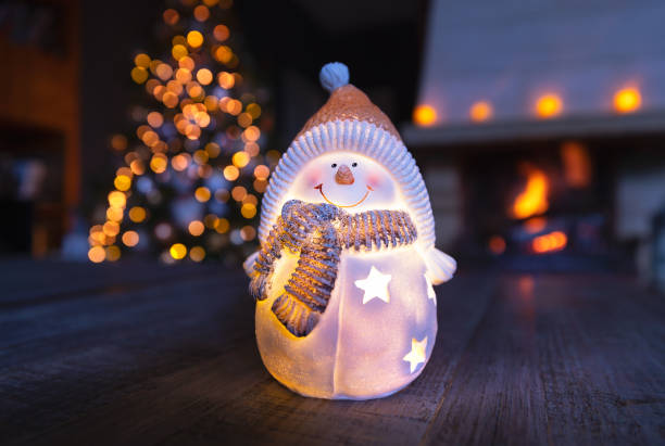 istock Cute little snowman decoration 1290549033