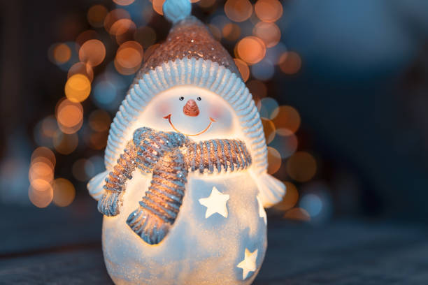 Cute little snowman decoration