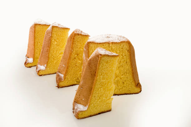 istock Pandoro italian Christmas cake with icing sugar 1290549701