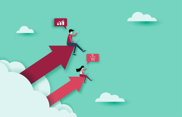 istock Successful business that grows and generates financial profit 1290552480
