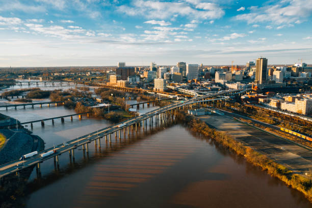 istock Richmond Skyline Aerial View 1290559024