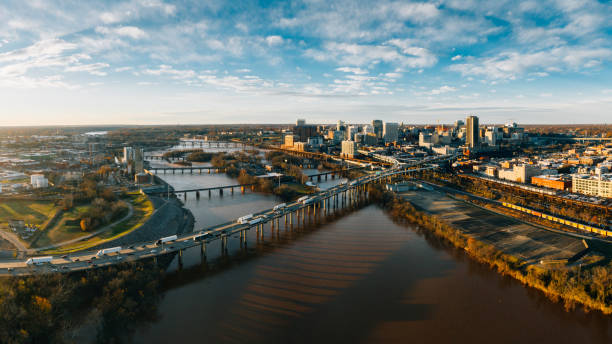 istock Richmond Skyline Aerial View 1290561066