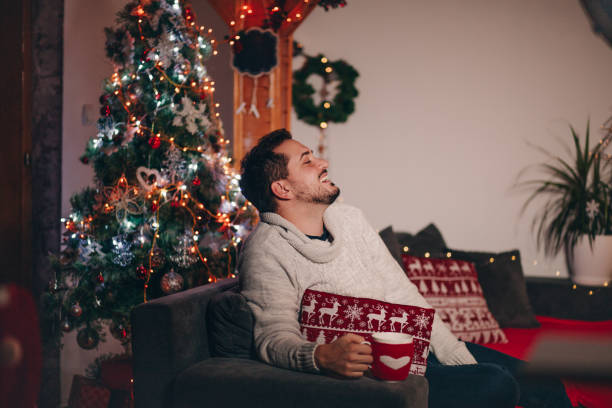istock Christmas at home 1290566158