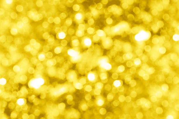 sfondo astratto con luci bokeh glitter - pantone 2021 foto e immagini stock