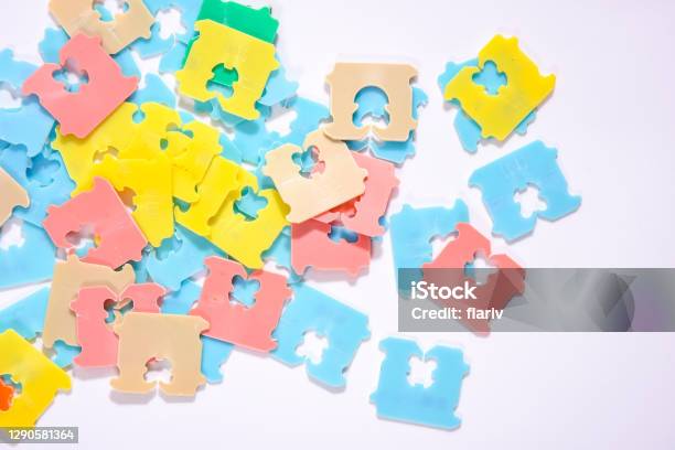 Price Tag Bread Clip On White Background The Color Of Plastic Tags On Bread Bag Use To Tell You Which Day Of The Week Bread Was Baked On Stock Photo - Download Image Now