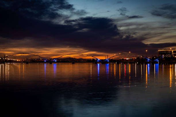 istock Tempe Town Lake pedestrian bridge 1290582398