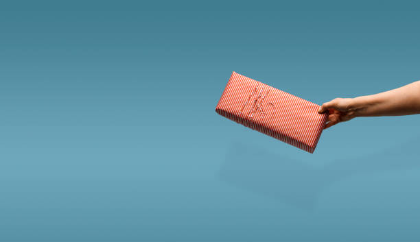 istock Giving and receiving Christmas presents 1290582842