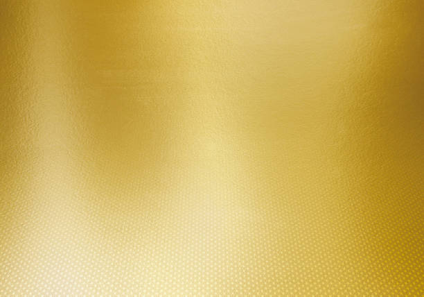 istock Gold texture of Japanese paper 1290619404