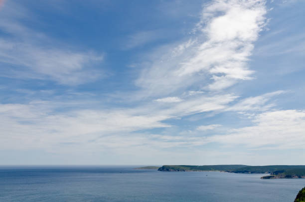 The shore of Newfoundland, Canada in sunny day