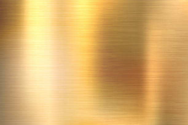 istock Realistic brushed metal texture. Polished stainless steel background. Vector illustration 1290623779
