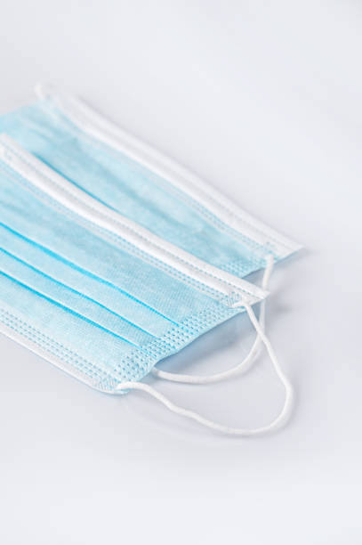 istock Disposable surgical face mask cover mouth and nose 1290637314
