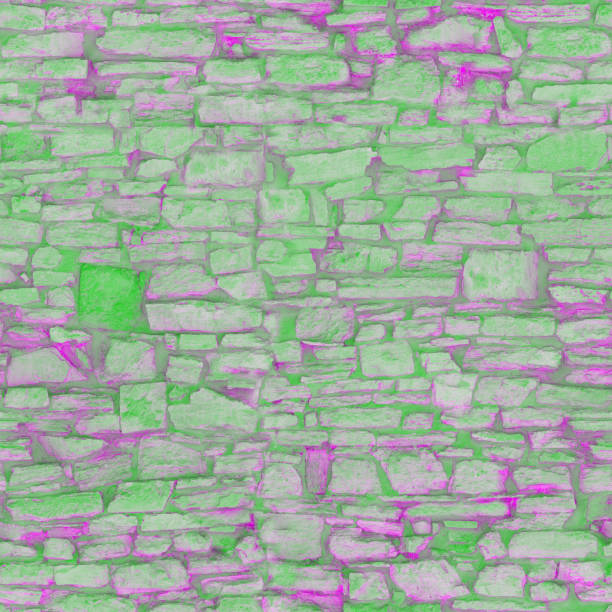 8K castle wall slate roughness texture, height map or specular for Imperfection map for 3d materials, Black and white texture, hi-res texture