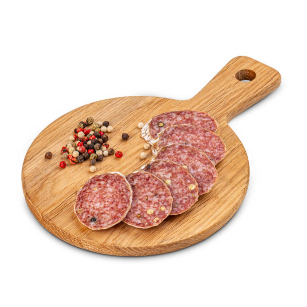istock Gourmet salami with mosaic pepper 1290646099