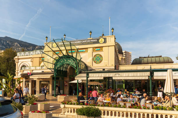 café de parís - realeza de mónaco fotografías e imágenes de stock