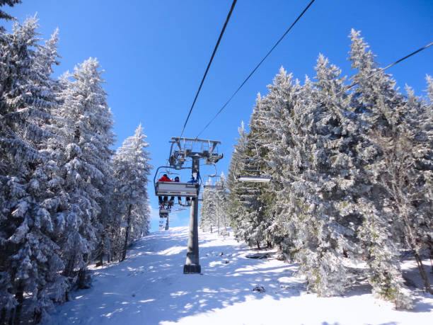 istock Ski resort in Carpathian mountains, Bukovel, Ukraine 1290663875