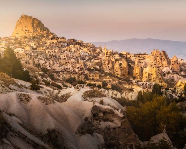istock Uchisar Castle in Cappadocia, Turkey 1290666008